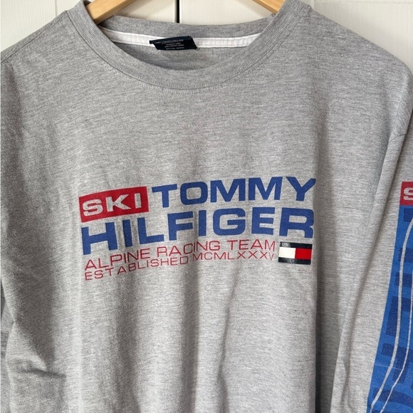 Vintage Tommy Hilfiger Alpine Skiing Tee - Picture 2 of 4